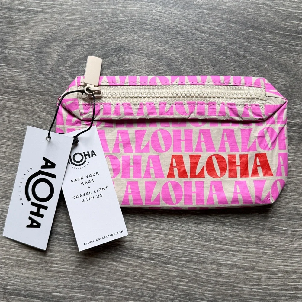 Aloha Collection Mini Pouch, ALOHA Nui, fruit punch on sandstone - Picture 6 of 7